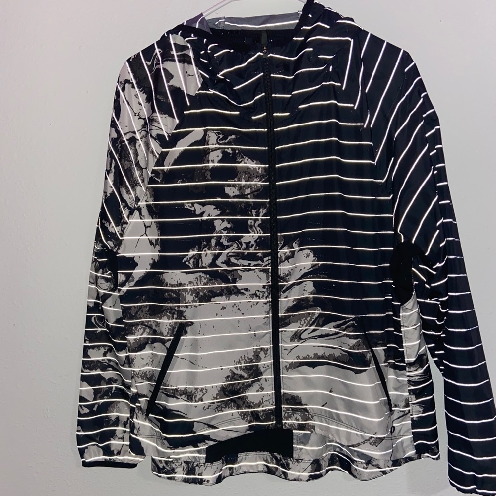 reflective oakley windbreaker